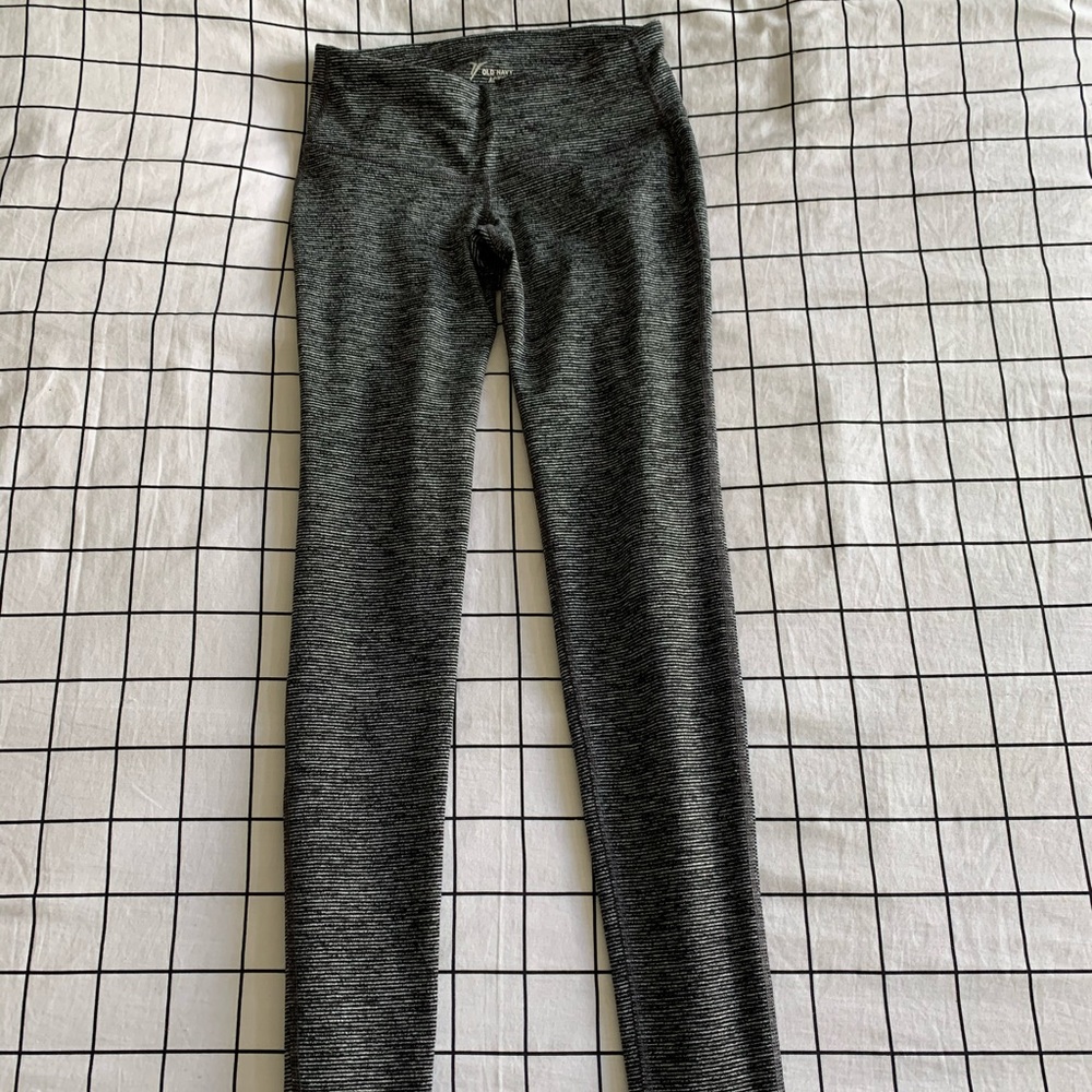 Black White and Grey workout leggings